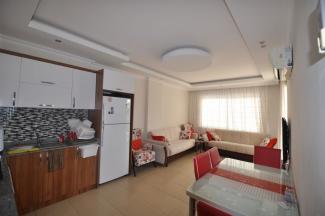 Апартаменты (SA155) 1+1, 65 м2 гостиная