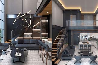 Panorama Loft Residence зал