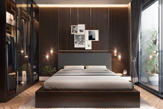 Panorama Loft Residence кровать