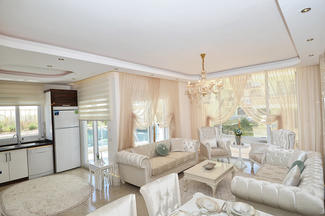 Апартаменты в Yekta Plaza Residence 4+1, 245 м2 гостиная1