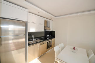 Апартаменты в Euro Residence 16 1+1 54.35 м2 кухня
