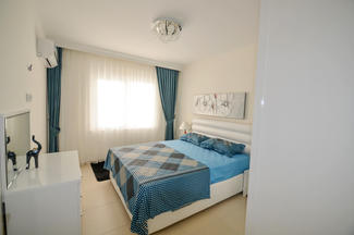 Апартаменты в Euro Residence 16 1+1 54.35 м2 спальня