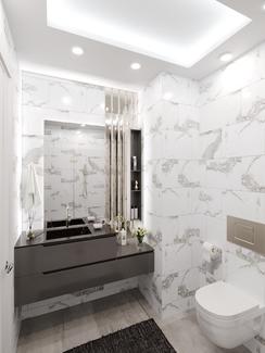 Апартаменты в Ruby Twins Residence 1+1, 55м2 туалет
