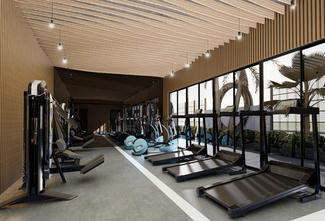 Ruby Twins Residence фитнес