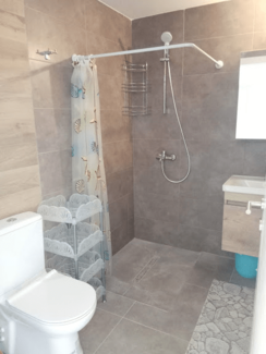 Студия 45 м2 в Фамагусте туалет